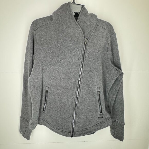 Athleta Jackets & Blazers - Athleta Easy Cozy Karma Jacket in Charcoal Heather
